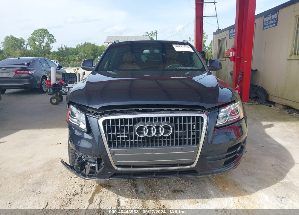 2012 AUDI Q5 2.0T PREMIUM VIN: WA1LFAFP1CA078513