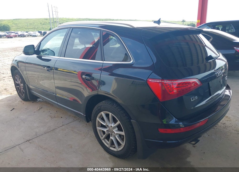 2012 AUDI Q5 2.0T PREMIUM VIN: WA1LFAFP1CA078513