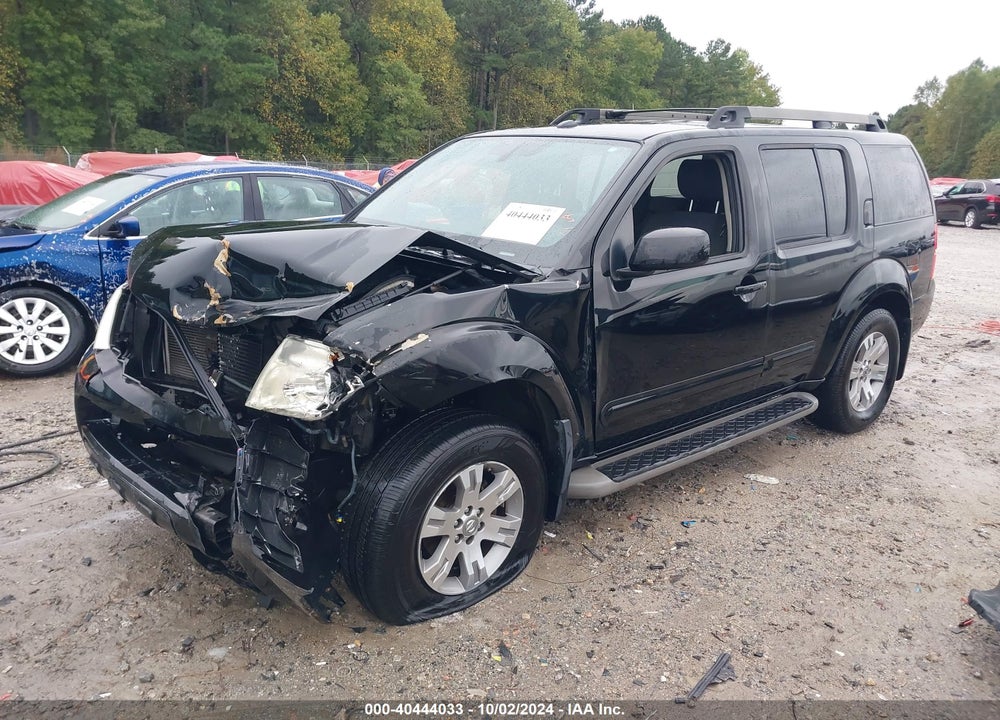 2010 NISSAN PATHFINDER SE VIN: 5N1AR1NN9AC613590