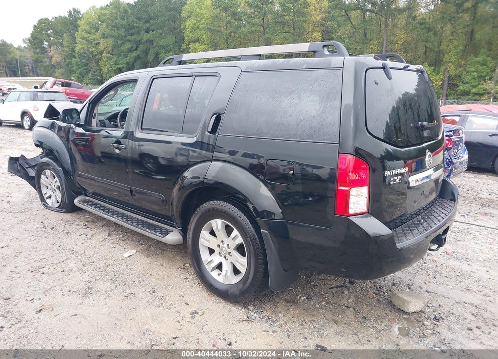 2010 NISSAN PATHFINDER SE VIN: 5N1AR1NN9AC613590
