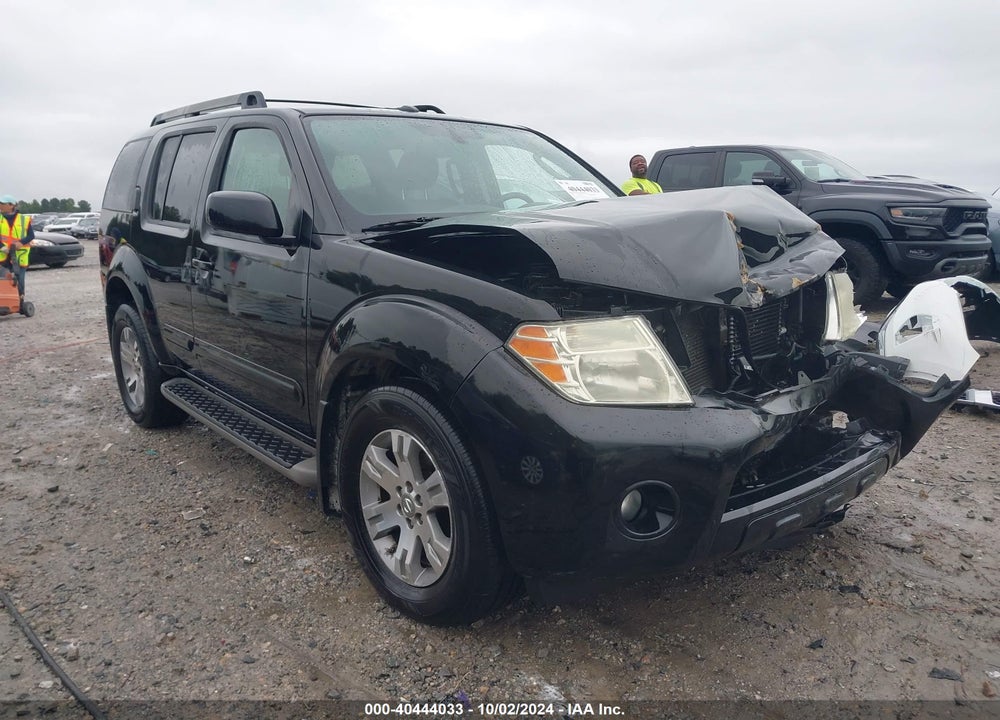 2010 NISSAN PATHFINDER SE VIN: 5N1AR1NN9AC613590