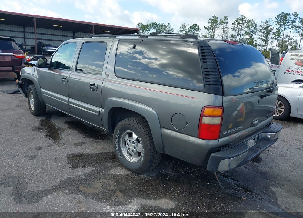 2001 CHEVROLET SUBURBAN 1500 LT VIN: 3GNFK16T81G142399