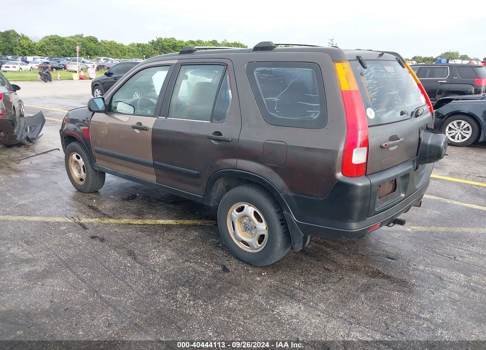 2003 HONDA CR-V LX VIN: SHSRD684X3U106329