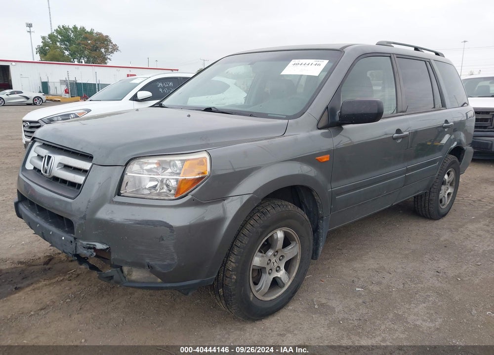 2007 HONDA PILOT EX-L VIN: 5FNYF28517B012294