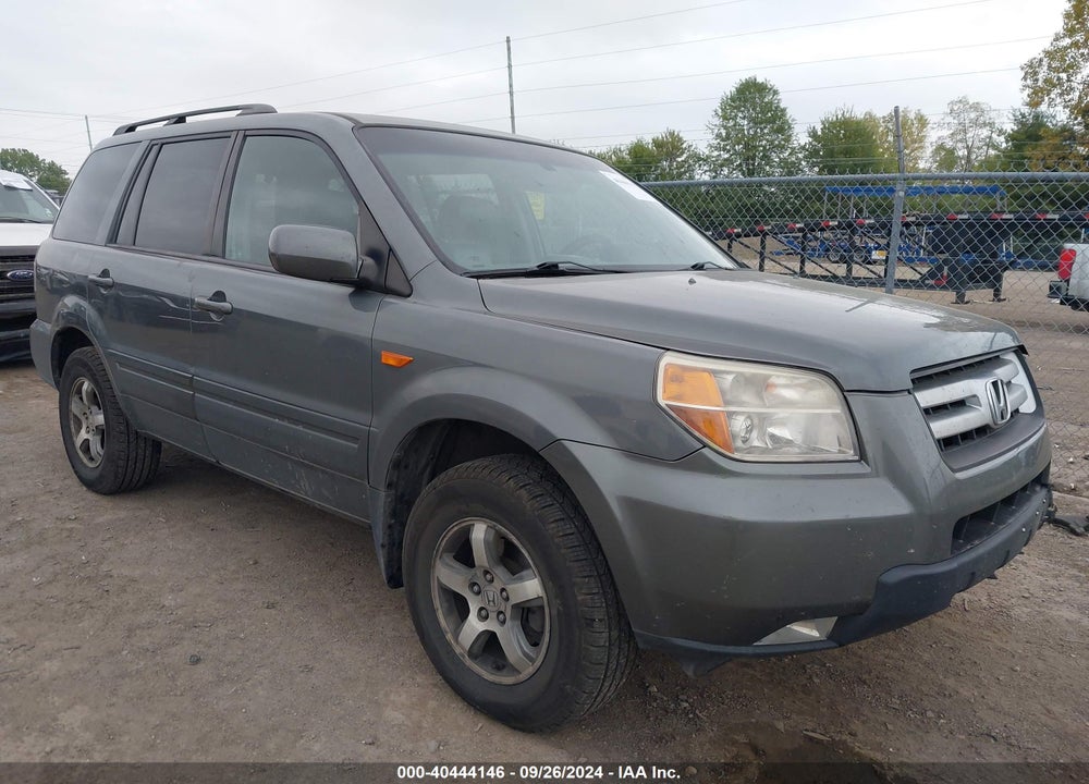 2007 HONDA PILOT EX-L VIN: 5FNYF28517B012294