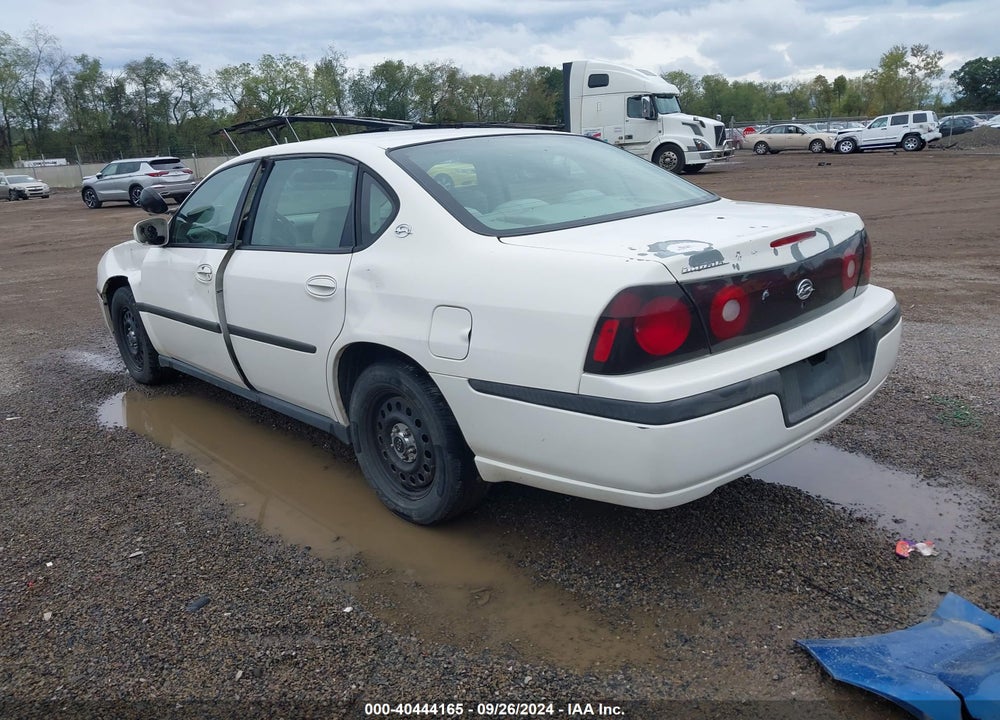 2005 CHEVROLET IMPALA POLICE VIN: 2G1WF55K359246787