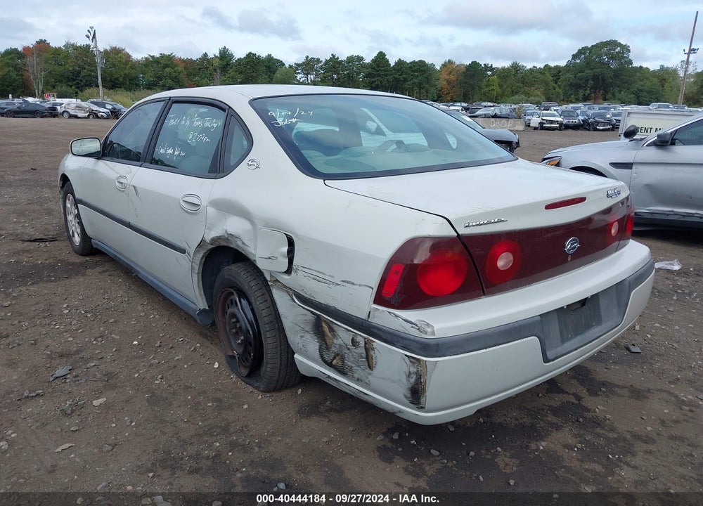 2004 CHEVROLET IMPALA VIN: 2G1WF52E649135065