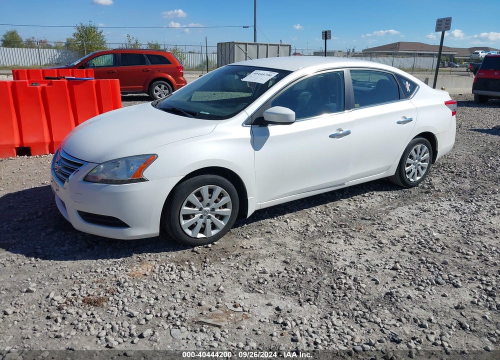 2013 NISSAN SENTRA SV VIN: 3N1AB7AP9DL731542