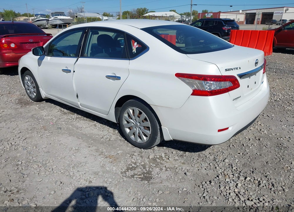 2013 NISSAN SENTRA SV VIN: 3N1AB7AP9DL731542