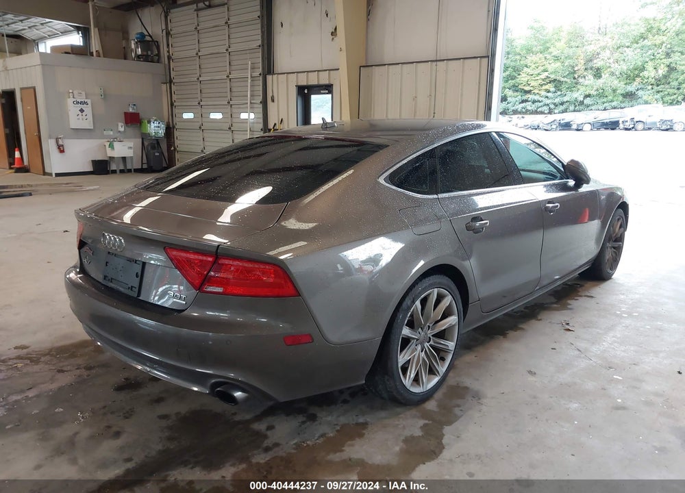 2012 AUDI A7 PREMIUM VIN: WAUSGAFC1CN002498