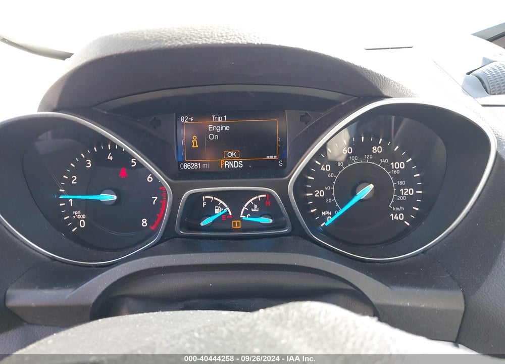 2017 FORD ESCAPE S VIN: 1FMCU0F70HUA57434