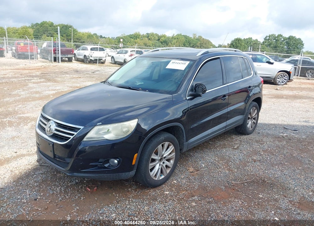 2009 VOLKSWAGEN TIGUAN SE VIN: WVGAV75N09W532194