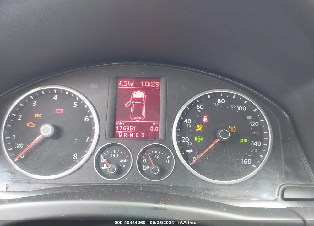 2009 VOLKSWAGEN TIGUAN SE VIN: WVGAV75N09W532194