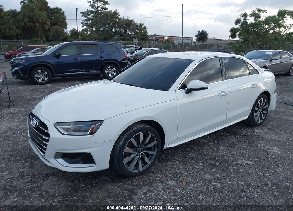 2021 AUDI A4 PREMIUM 40 TFSI QUATTRO S TRONIC VIN: WAUABAF43MA043808