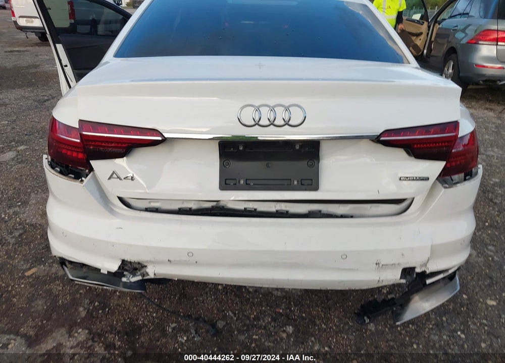 2021 AUDI A4 PREMIUM 40 TFSI QUATTRO S TRONIC VIN: WAUABAF43MA043808