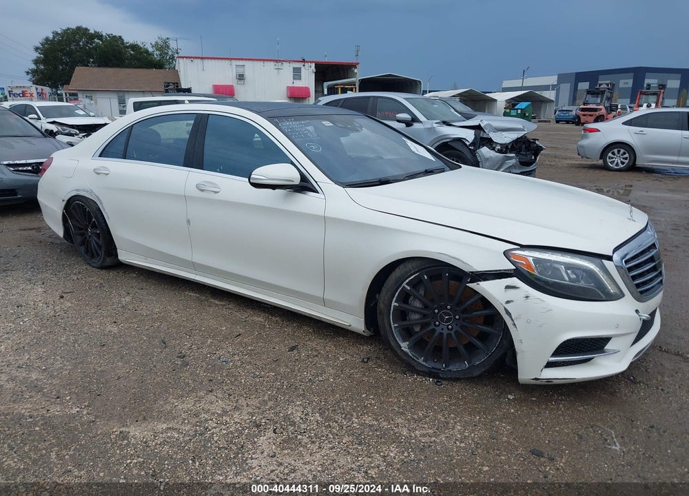 2016 MERCEDES-BENZ S 550 VIN: WDDUG8CB1GA219214