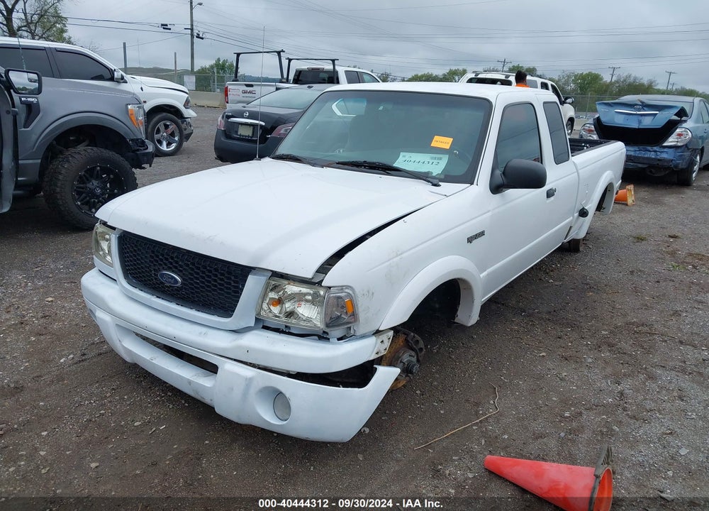 2002 FORD RANGER EDGE VIN: 1FTYR14E72TA71640