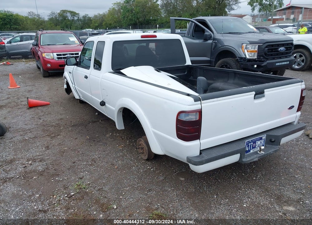 2002 FORD RANGER EDGE VIN: 1FTYR14E72TA71640