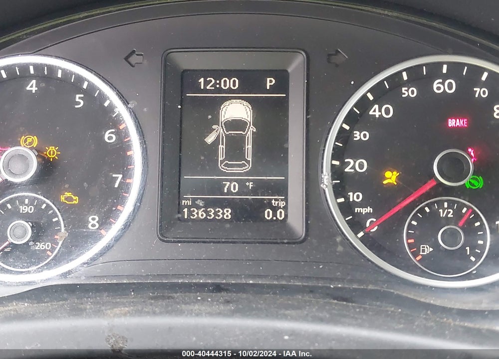 2013 VOLKSWAGEN TIGUAN VIN: WVGAV3AX9DW072493