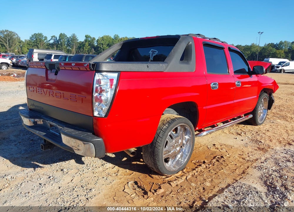 2005 CHEVROLET AVALANCHE 1500 LS VIN: 3GNEC12Z05G105338