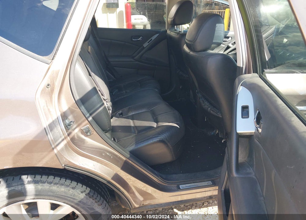 2011 NISSAN MURANO SL VIN: JN8AZ1MW9BW164074