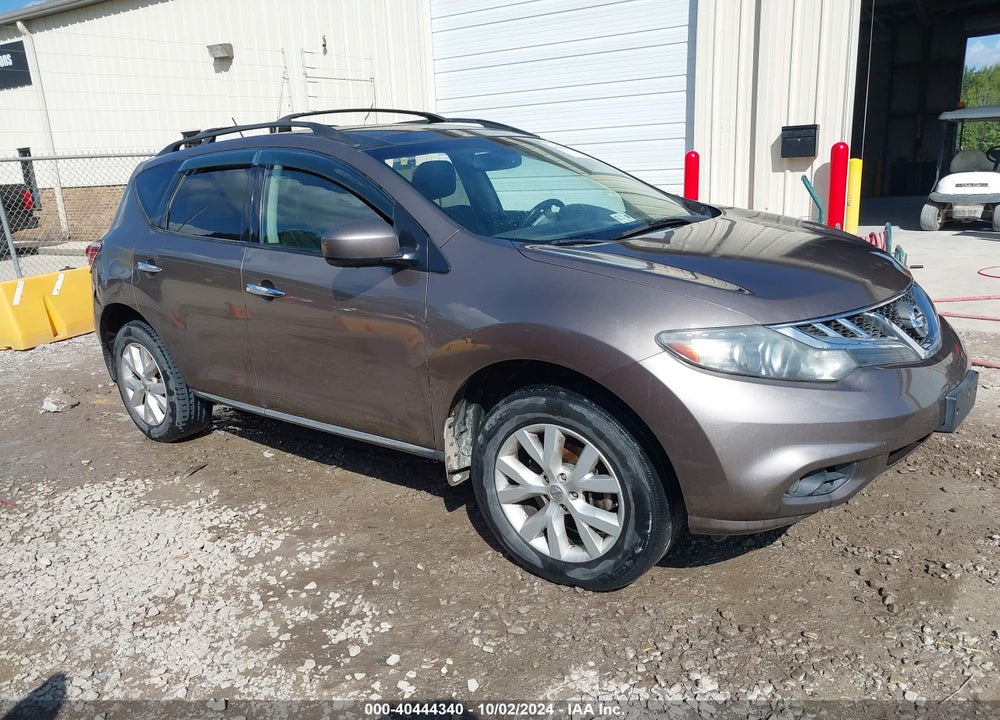 2011 NISSAN MURANO SL VIN: JN8AZ1MW9BW164074