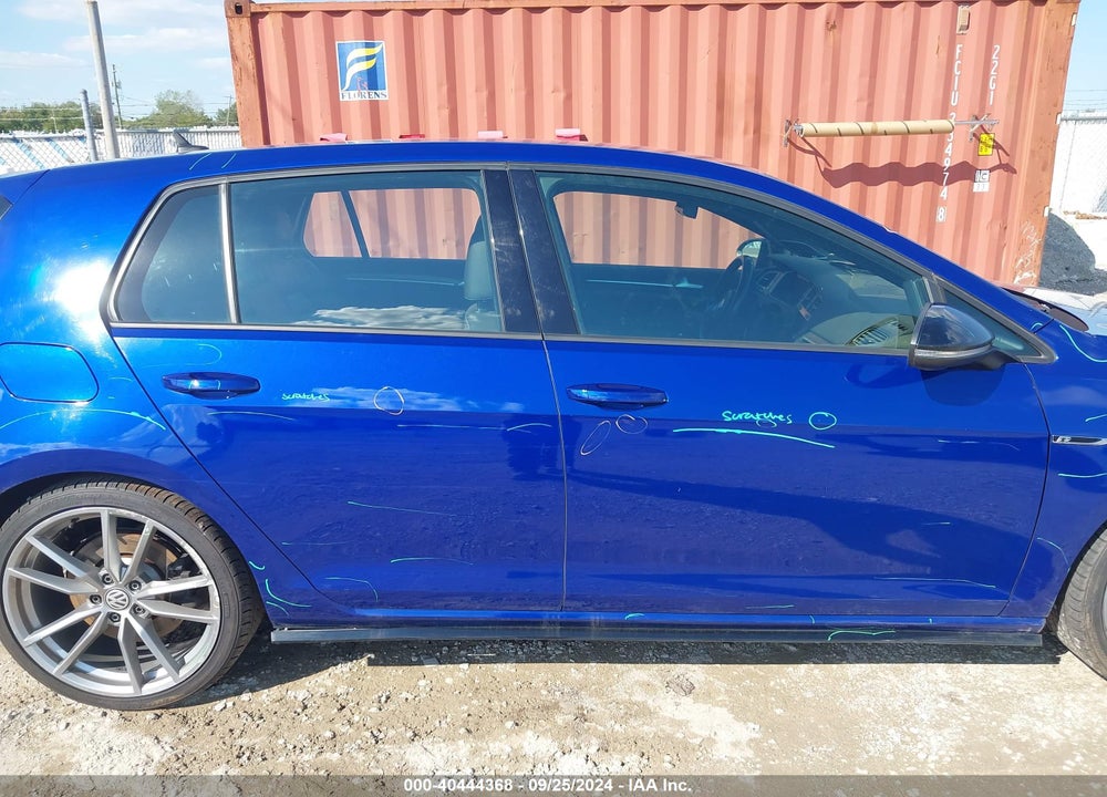 2019 VOLKSWAGEN GOLF R VIN: WVWWA7AU6KW170073