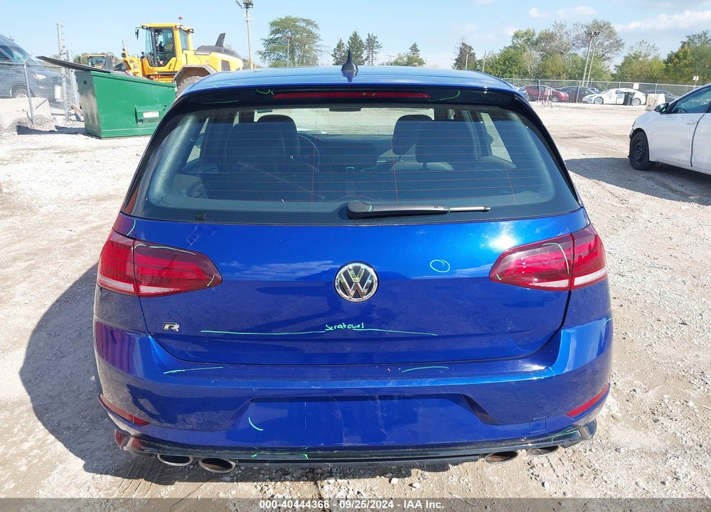 2019 VOLKSWAGEN GOLF R VIN: WVWWA7AU6KW170073