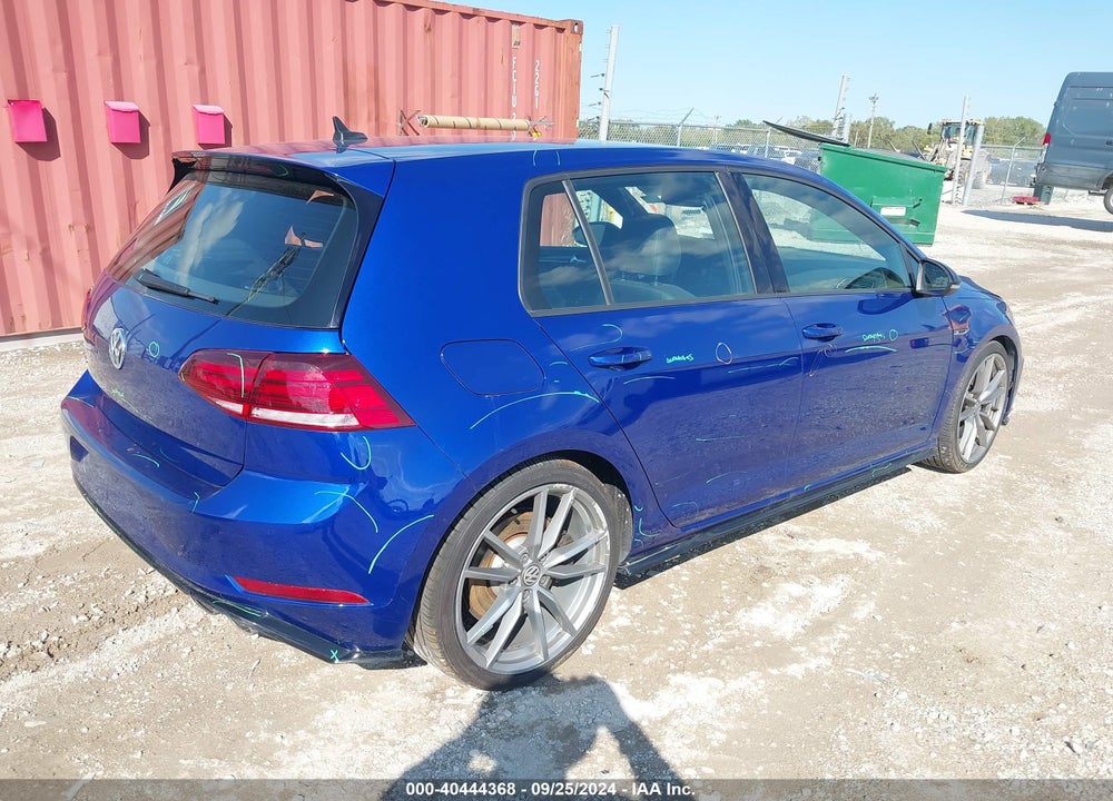 2019 VOLKSWAGEN GOLF R VIN: WVWWA7AU6KW170073