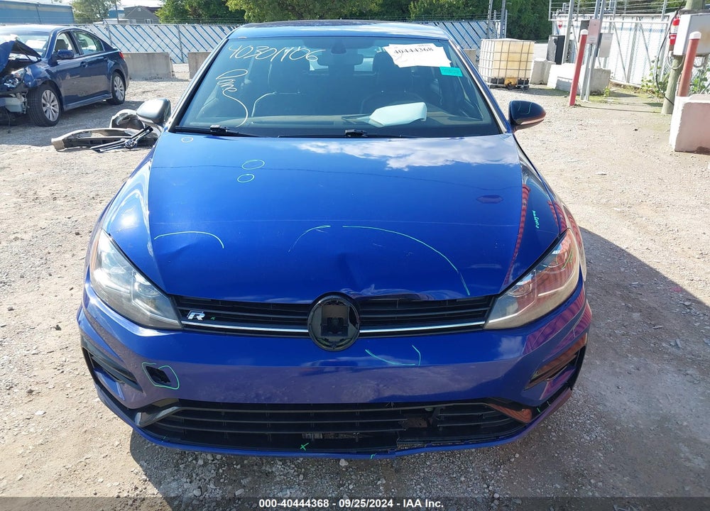 2019 VOLKSWAGEN GOLF R VIN: WVWWA7AU6KW170073