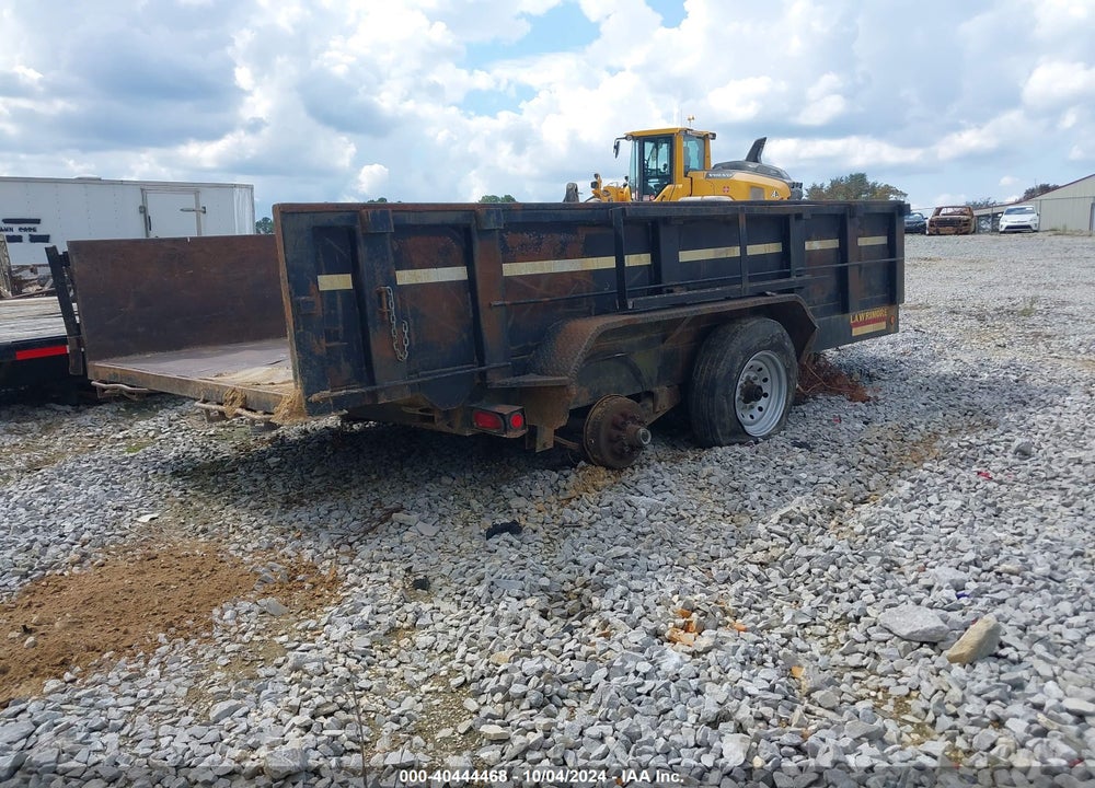 2000 LAWRIMORE UTILITY TRAILER VIN: 5WUVU14Z9GF044733
