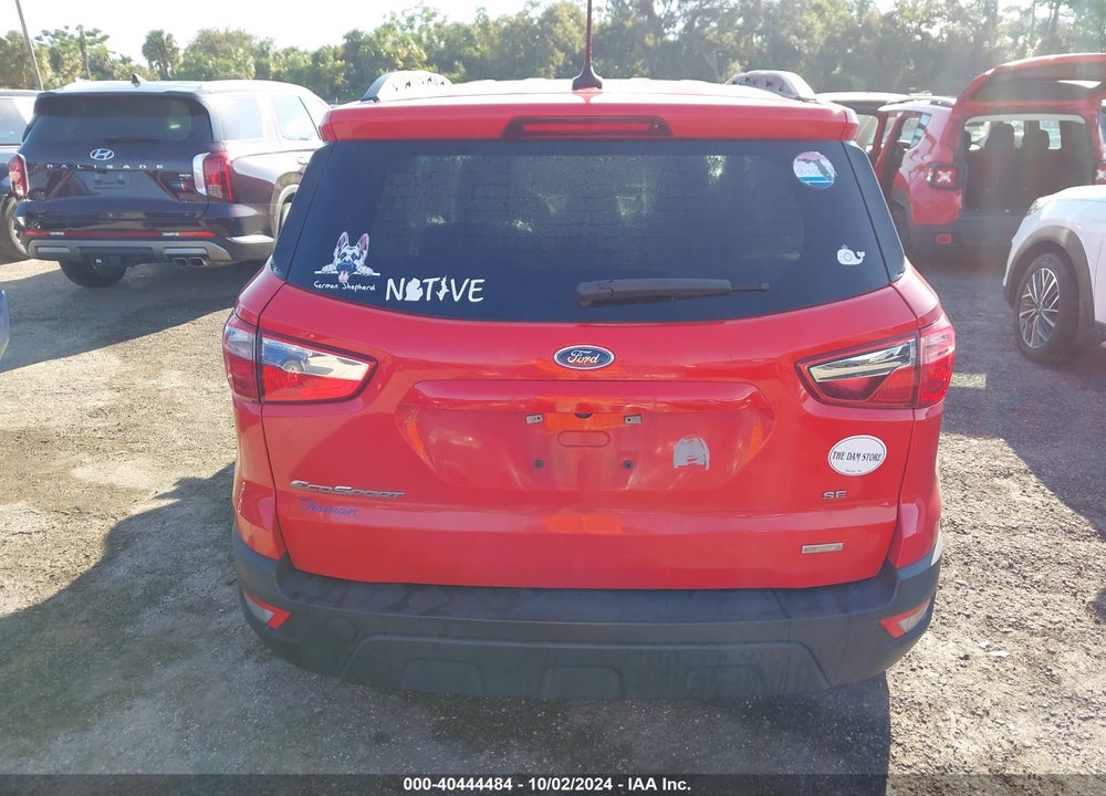 2020 FORD ECOSPORT SE VIN: MAJ3S2GE8LC342549