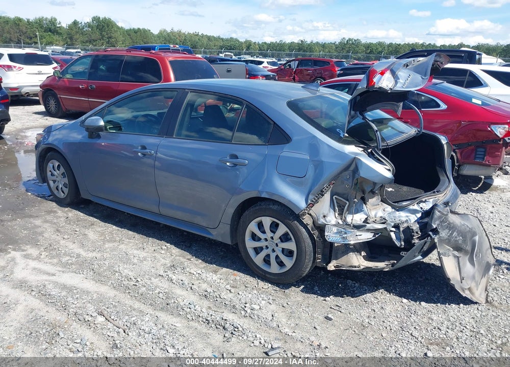 2022 TOYOTA COROLLA LE VIN: JTDEPMAE5NJ218763