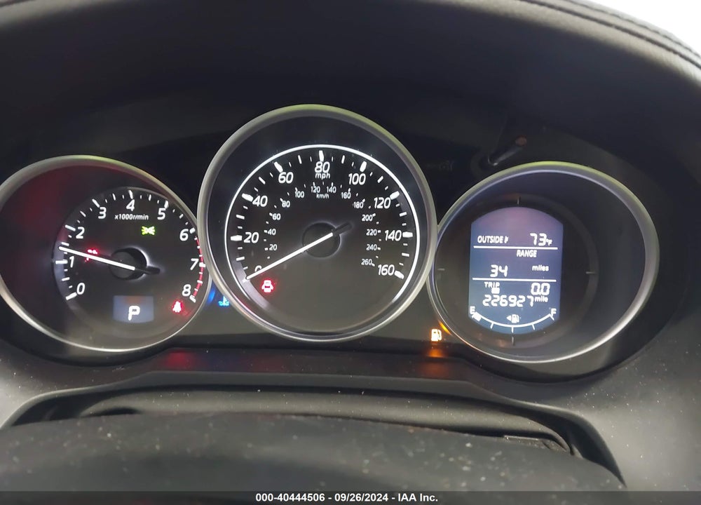 2016 MAZDA 6 I TOURING VIN: JM1GJ1V55G1422730