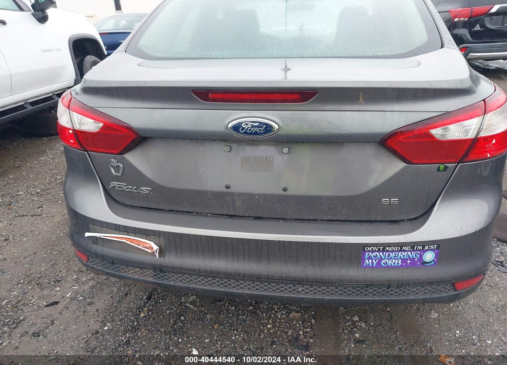 2012 FORD FOCUS SE VIN: 1FAHP3F21CL217106