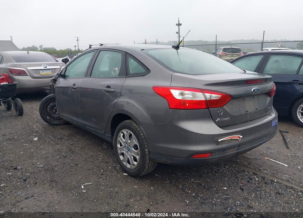 2012 FORD FOCUS SE VIN: 1FAHP3F21CL217106