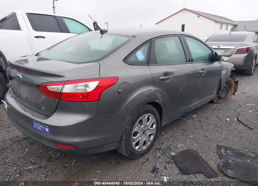 2012 FORD FOCUS SE VIN: 1FAHP3F21CL217106
