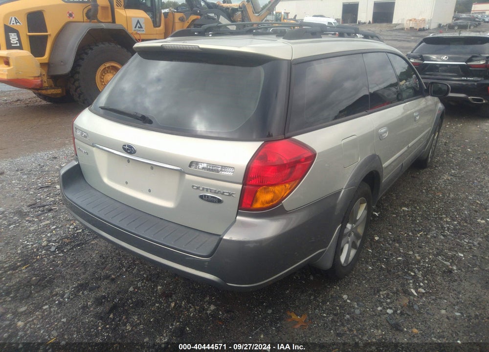 2005 SUBARU OUTBACK 3.0R L.L. BEAN EDITION VIN: 4S4BP86C454344916