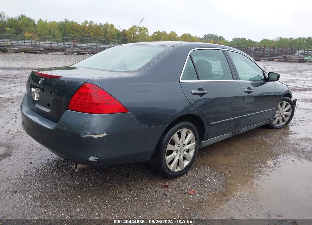 2007 HONDA ACCORD 3.0 SE VIN: 1HGCM66487A086663