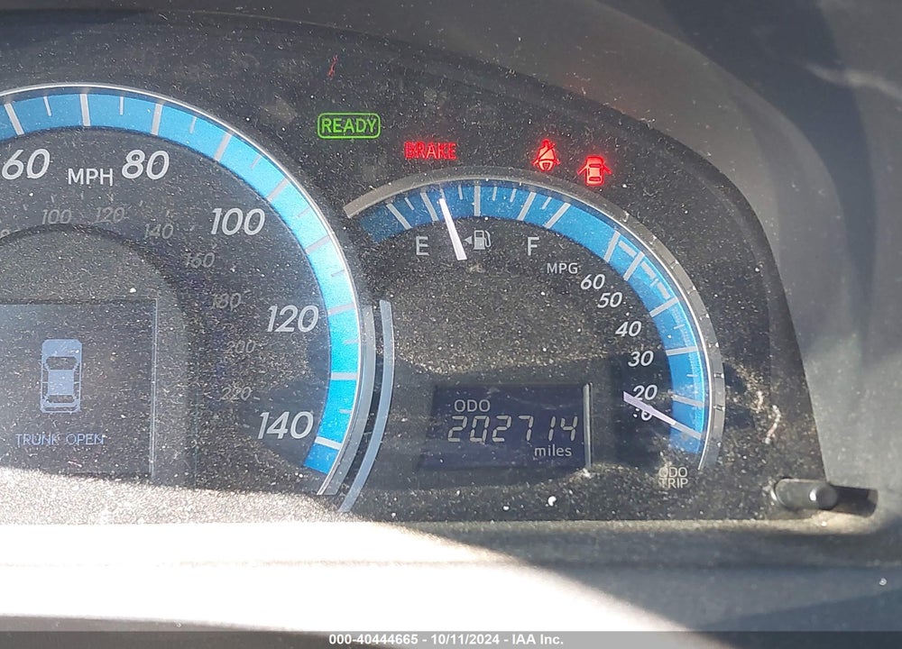2012 TOYOTA CAMRY HYBRID LE VIN: 4T1BD1FK4CU018053