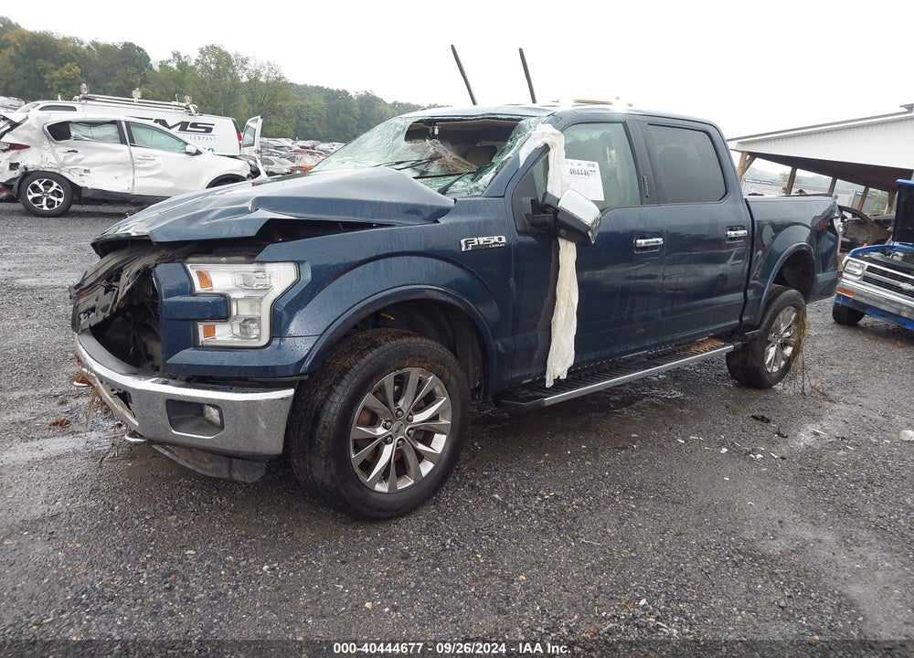 2016 FORD F-150 LARIAT VIN: 1FTEW1EF3GFC72878