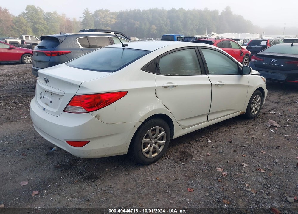 2012 HYUNDAI ACCENT GLS VIN: KMHCT4AE9CU265031
