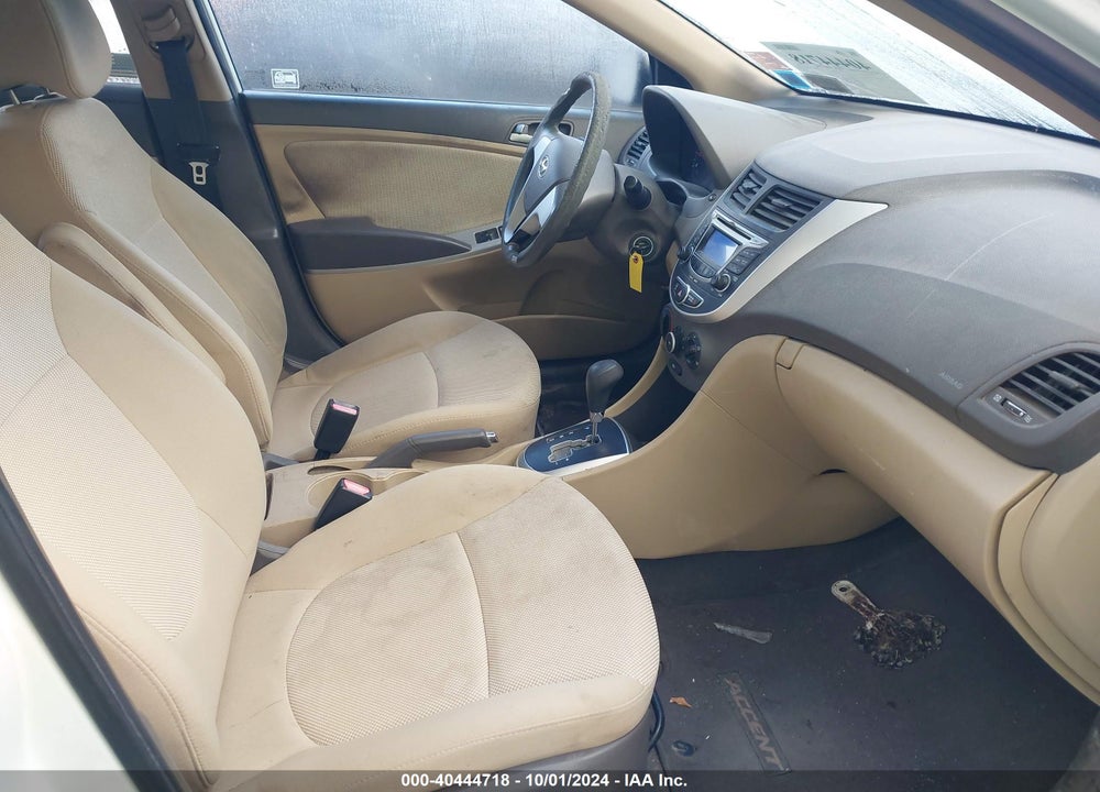 2012 HYUNDAI ACCENT GLS VIN: KMHCT4AE9CU265031
