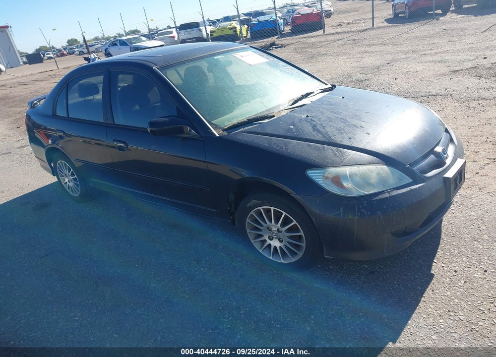 2005 HONDA CIVIC EX VIN: 2HGES26775H572414