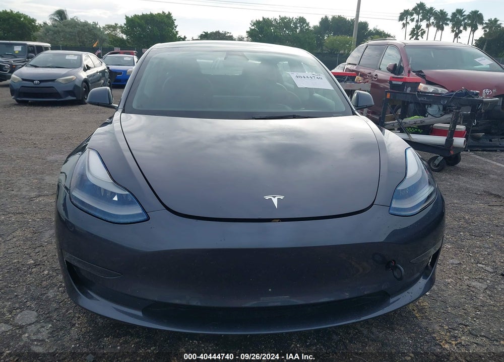 2022 TESLA MODEL 3 LONG RANGE DUAL MOTOR ALL-WHEEL DRIVE VIN: 5YJ3E1EB1NF167250