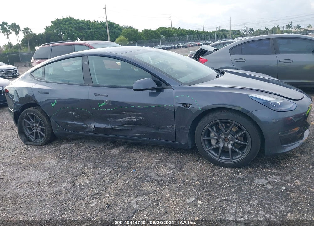 2022 TESLA MODEL 3 LONG RANGE DUAL MOTOR ALL-WHEEL DRIVE VIN: 5YJ3E1EB1NF167250