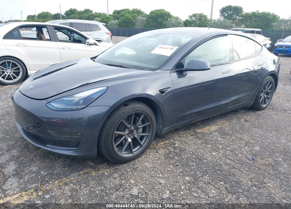 2022 TESLA MODEL 3 LONG RANGE DUAL MOTOR ALL-WHEEL DRIVE VIN: 5YJ3E1EB1NF167250