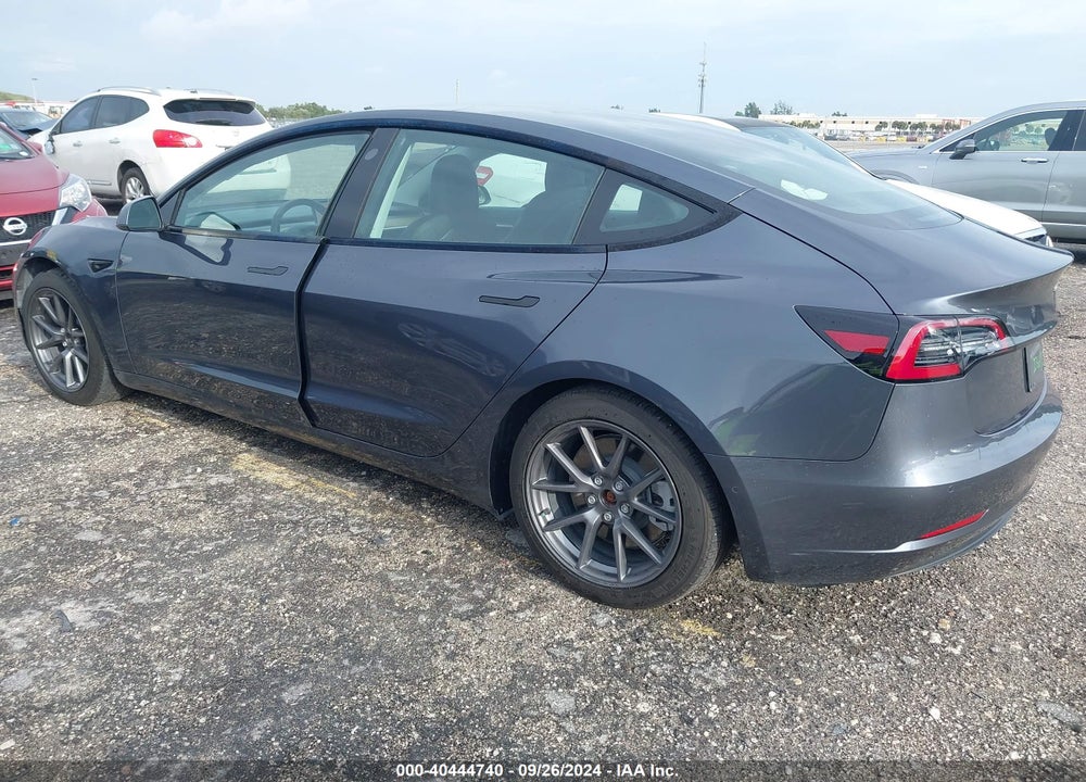 2022 TESLA MODEL 3 LONG RANGE DUAL MOTOR ALL-WHEEL DRIVE VIN: 5YJ3E1EB1NF167250