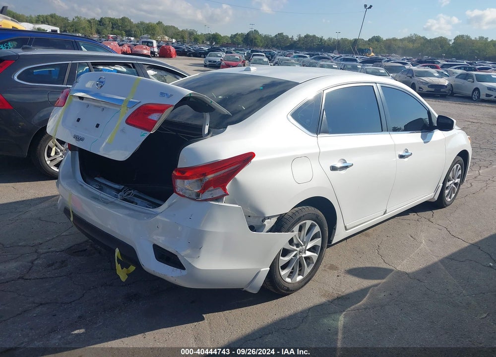 2018 NISSAN SENTRA SV VIN: 3N1AB7AP7JL632701