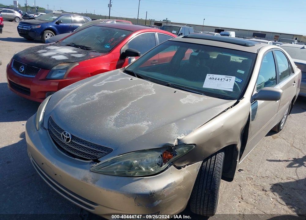 2002 TOYOTA CAMRY LE V6 VIN: 4T1BF32K62U019098